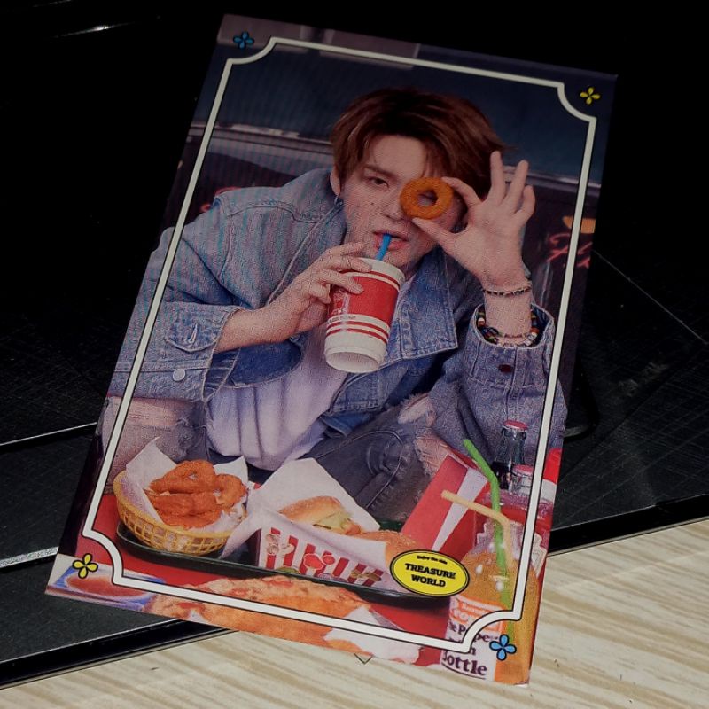 pc yoshi treasure world tworld photocard pob wv bene weverse