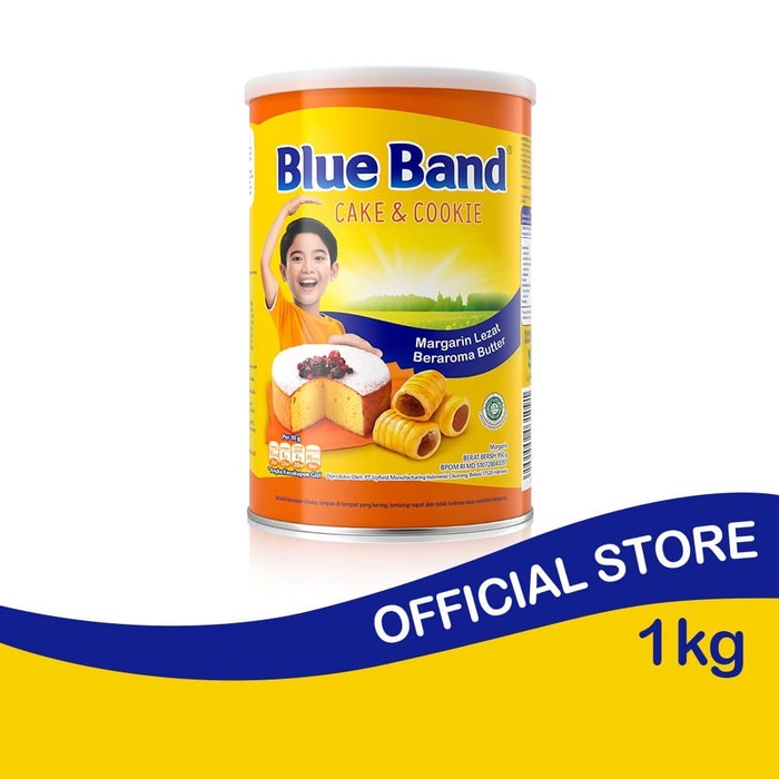 

c011cc Blue Band Cake And Cookie Margarine Tin 1Kg Xa201As