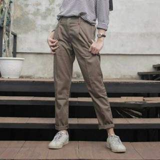  CELANA  BAGGY  PANTS  AMERICAN  DRILL  GRADE A BAHAN  ADEM 1 