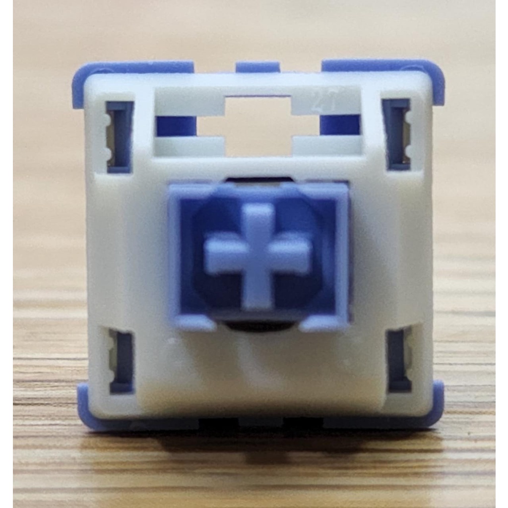 CREAM BLUE Dustproof Mechanical Switch 5 PIN - Tactile Clicky