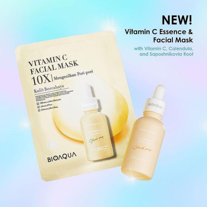 MASKER BIOAQUA SHEET MASK 10X