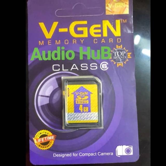 MEMORY CARD VGEN 4GB BISA UNTUK KEYBOARD MEMORI CARD SD CARD 4 GB