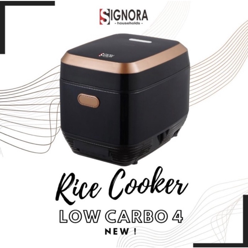 Rice Cooker Low Carbo 4 liter Signora