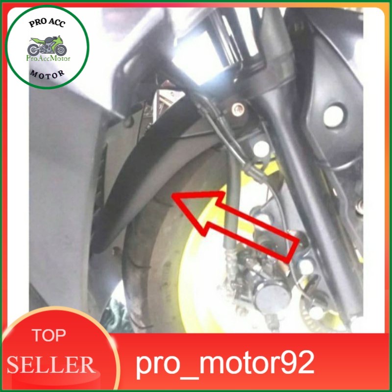 Mudflap Sambungan Spakbor Aerox 155 Dan Aerox New Connected 2021