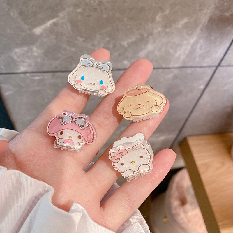 Jepit Rambut Mini Motif Kartun Gaya Jepang Untuk Anak Perempuan