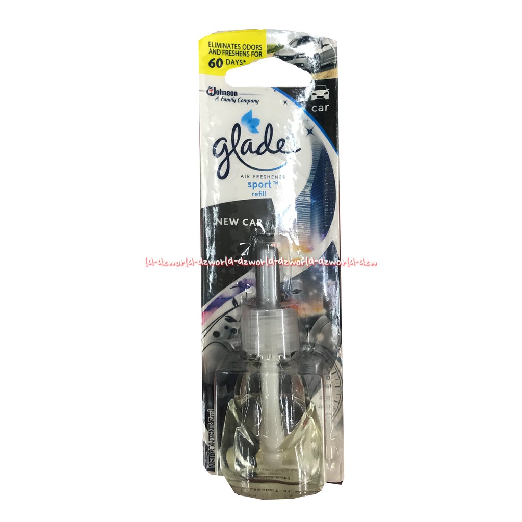 Glade Air Freshener Sport Refill Pengharum Ruangan Mobil 60 Hari Parfum Mobil