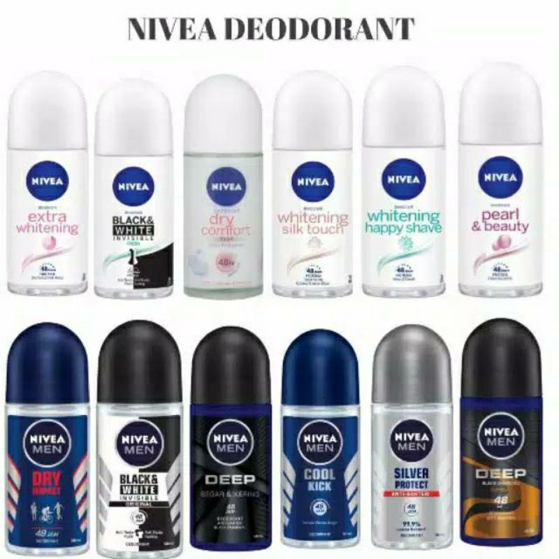 DEODORANT NIVEA 50 ml | NIVEA ROOL ON 50 ML