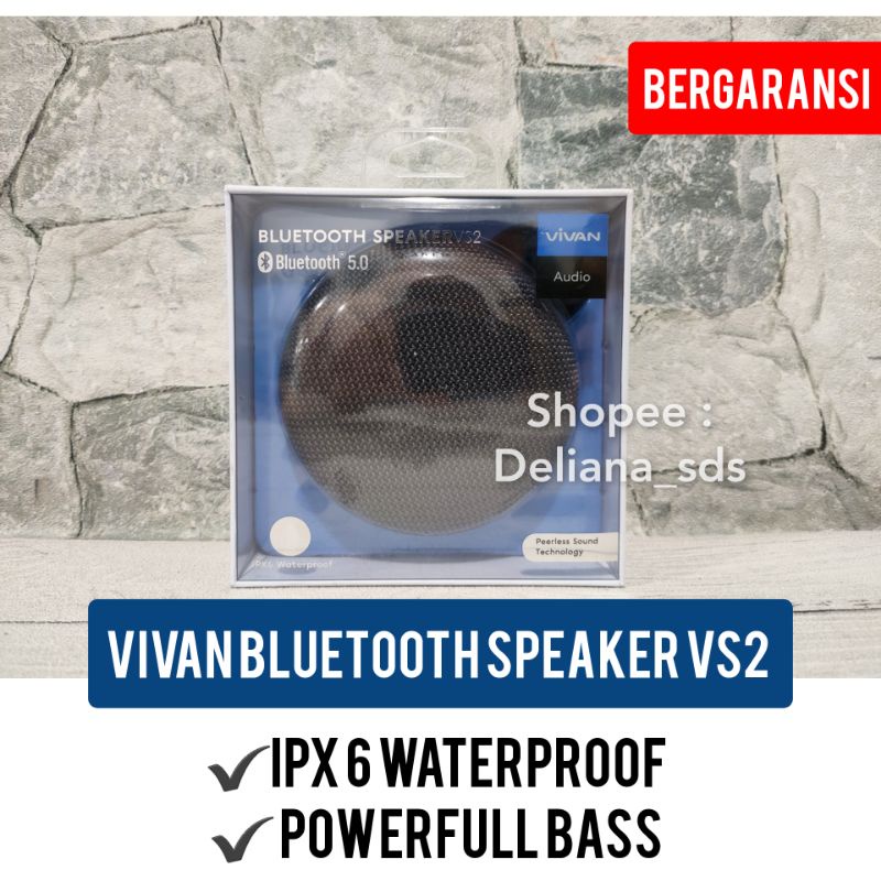 Vivan Bluetooth Speaker VS2 Garansi Resmi 1 Tahun Speaker Bluetooth Vivan VS2