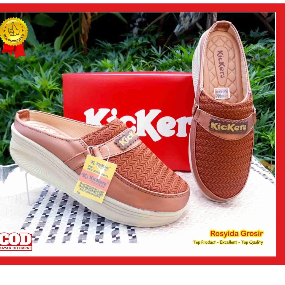Terbaru.. WEDGES SEPATU RAJUT KICKERS WANITA