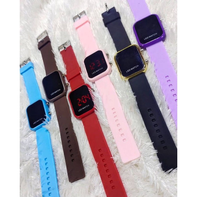 JAM TANGAN LED DEWASA MODEL KOREA