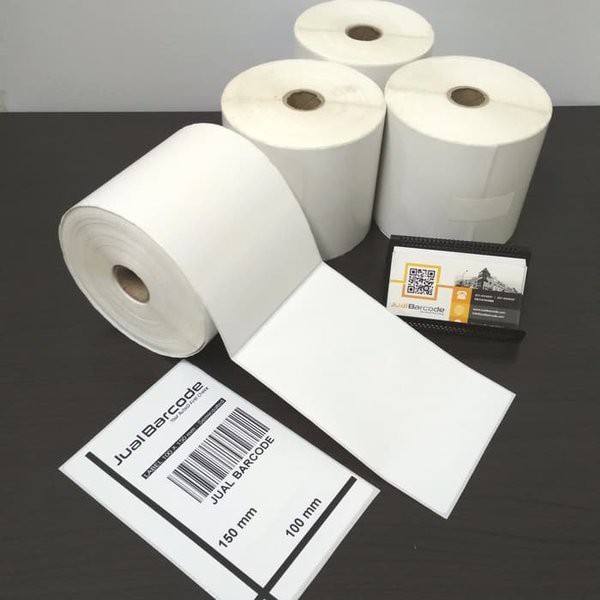 Kertas Thermal Print Tanpa Tinta 100mmx150mm Kertas Struk Paper Roll Receipt