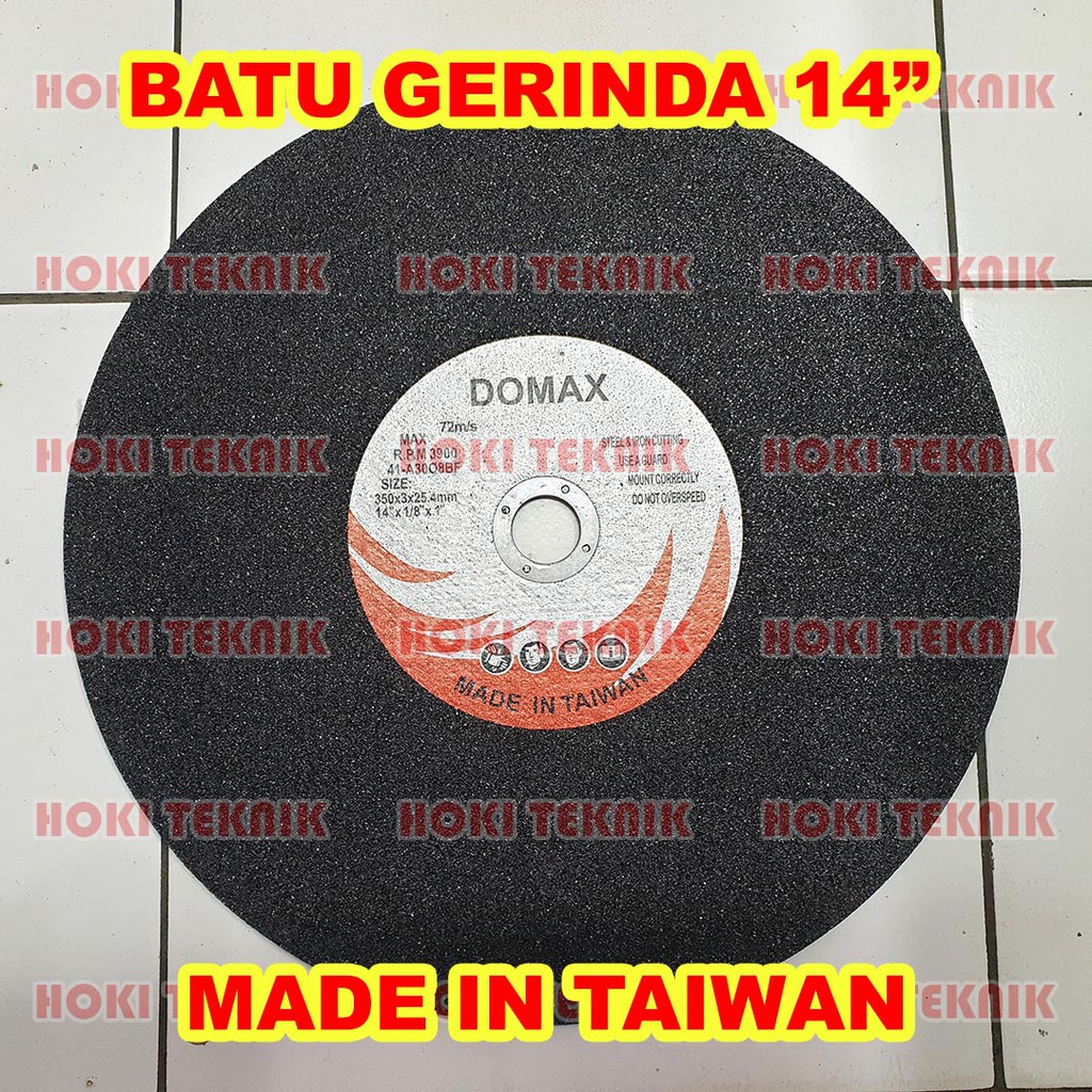 Mata Potong Besi 14 inch Domax Mata Potong Gerinda 14 inch