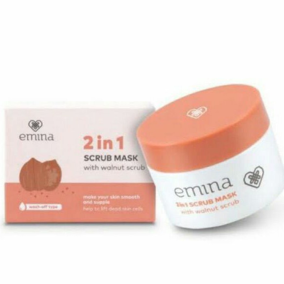 Emina 2 in 1 Scrub mask
