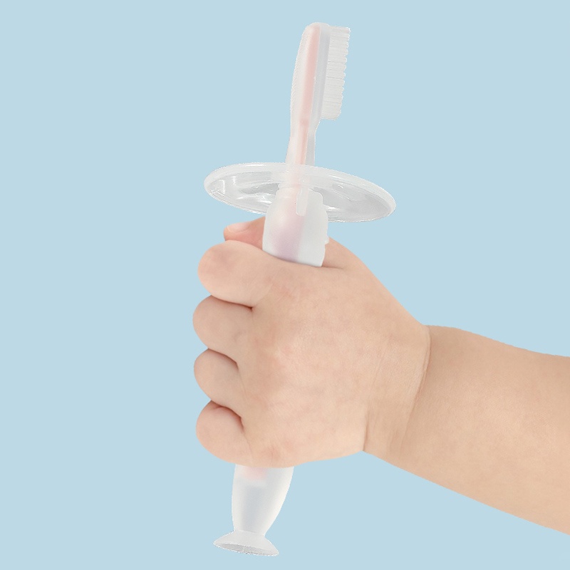 Sikat gigi bayi/Sikat Gigi Bayi Silicon/Sikat gigi silikon anak/Pembersih Mulut Bayi  L58