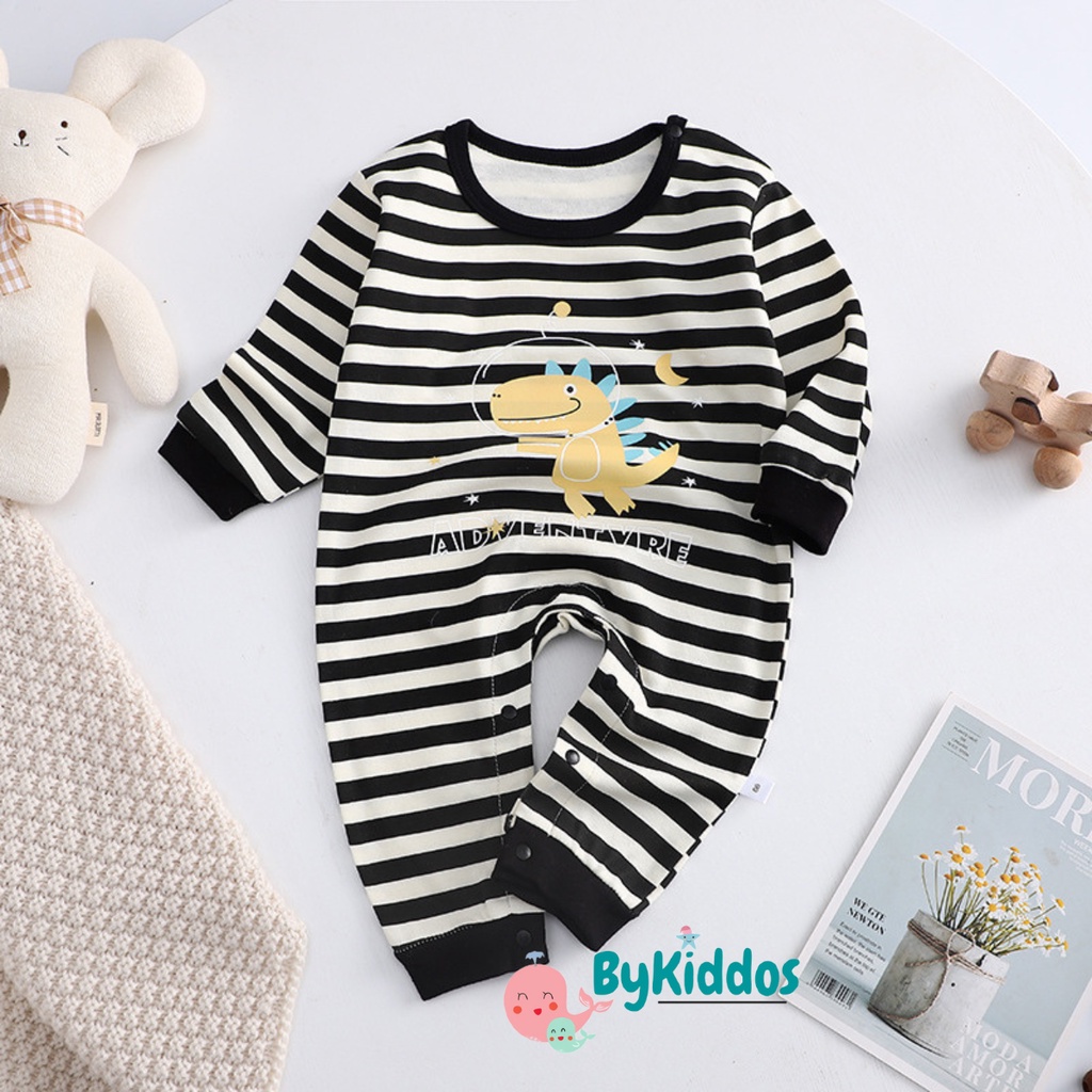 ByKiddos - Jumper Bayi Impor Premium Lengan Panjang / Romper Anak Premium / Baju Bayi Newborn 0-1 Tahun