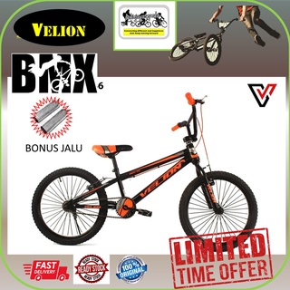 Sepeda BMX 20”  VELION Ban 20 x 2.40 untuk anak 9 tahun sampai remaja BONUS JALU