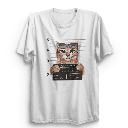 COD ] Kaos Baju Tshirt Distro Vegan Pecinta Hewan Kucing Sofa 