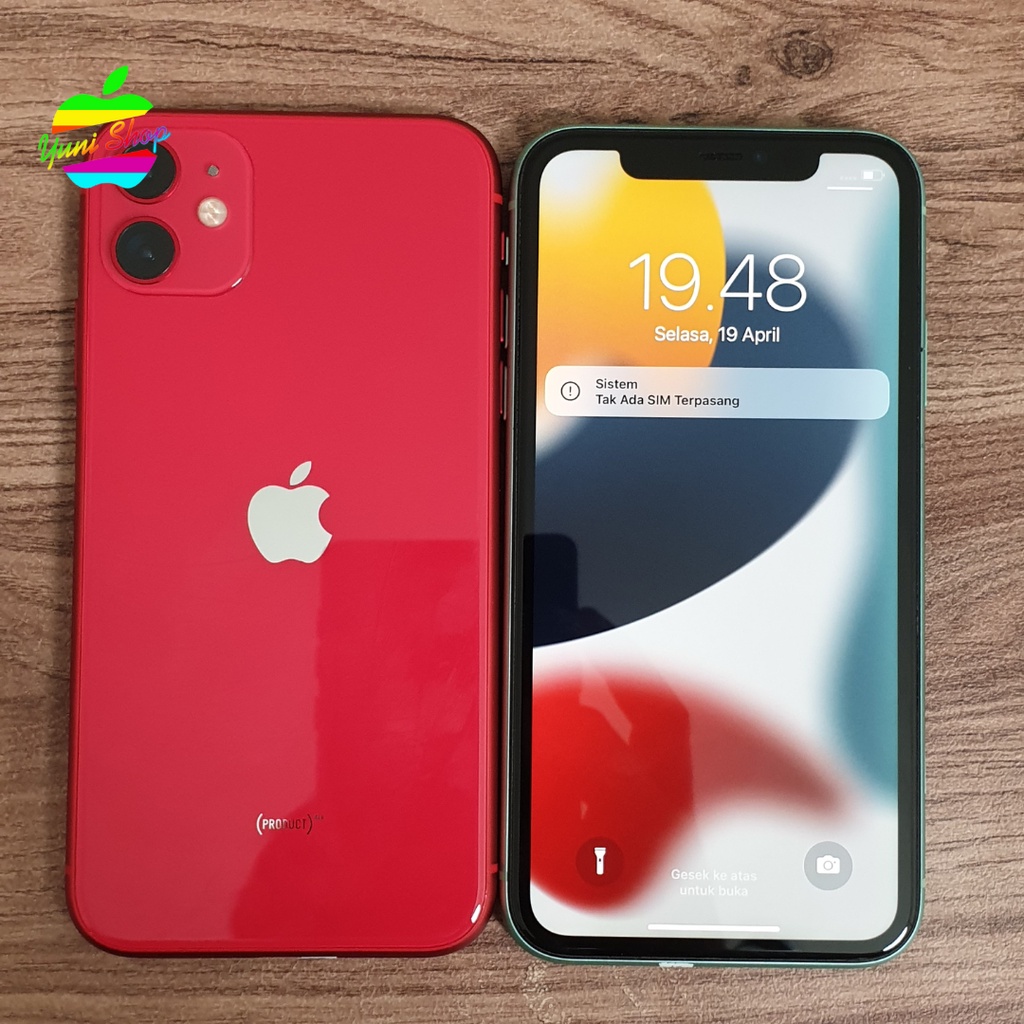 iphone 11 128GB / 64GB Second Ori 100%  Ex Inter fulset