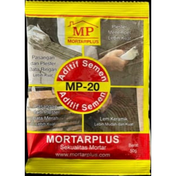 Mortarplus MP 20 Obat Semen