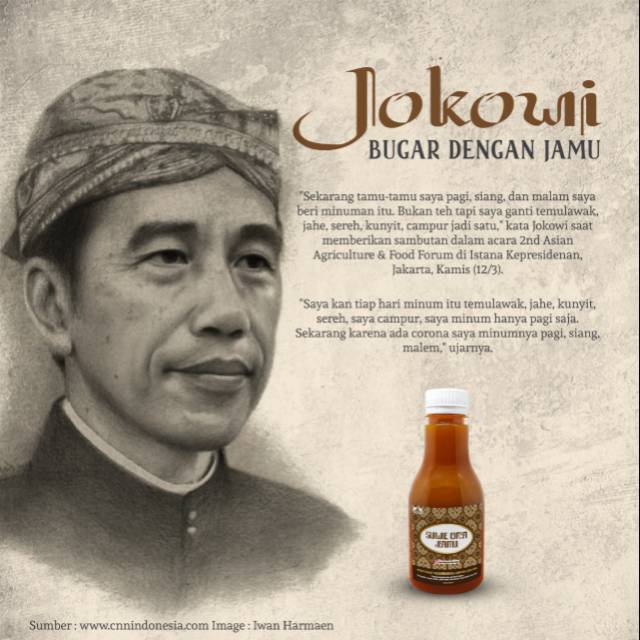 

Jamu anti corona (jahe temulawak kunyit kayumanis sereh gula jawa)