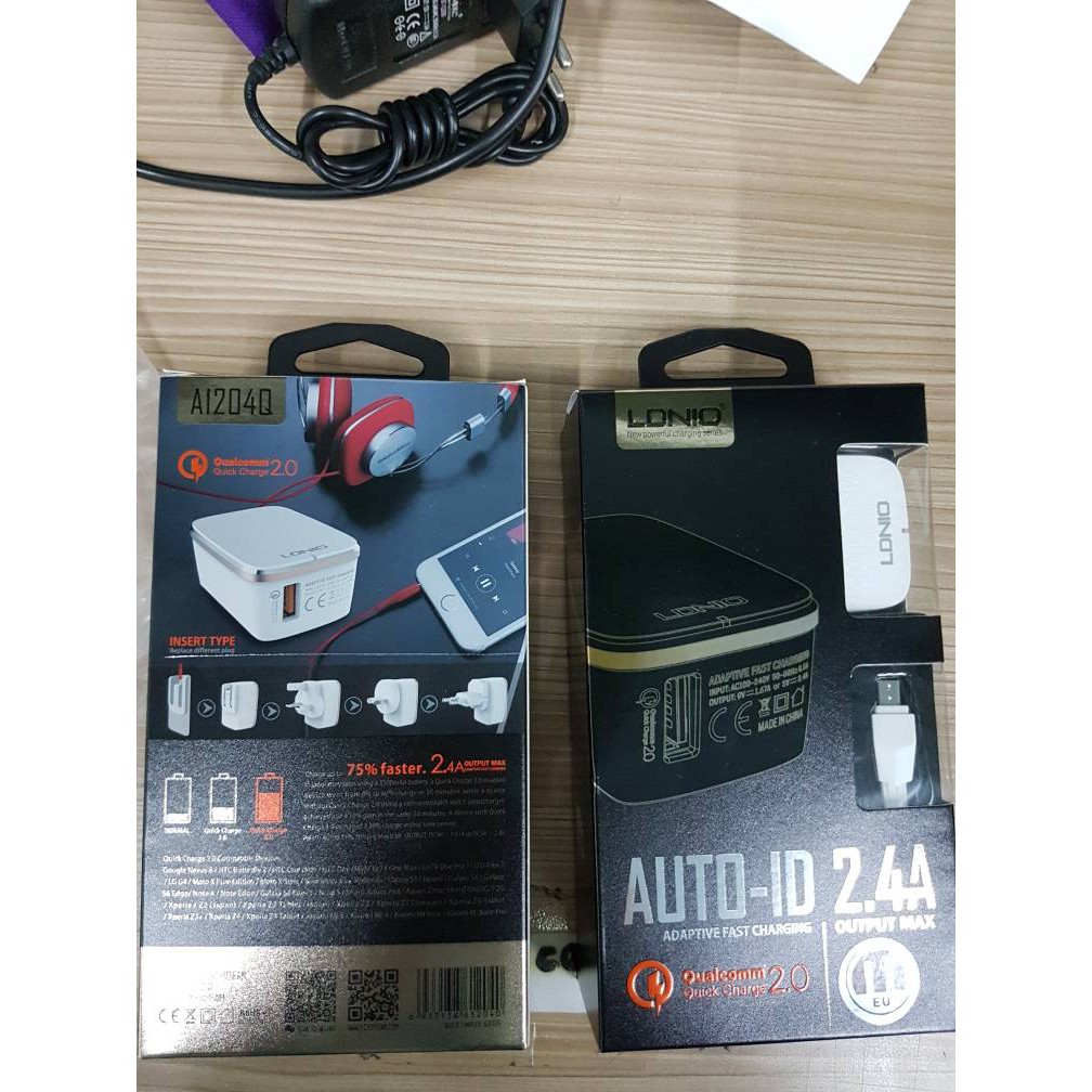 Adaptor Charger LDNIO A1204Q Fast Charging (Kepala Charger LDNIO)