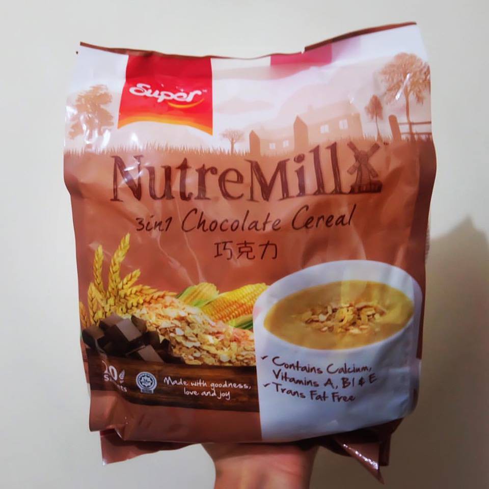 

Nutre Mill Cereal, Rasa Coklat