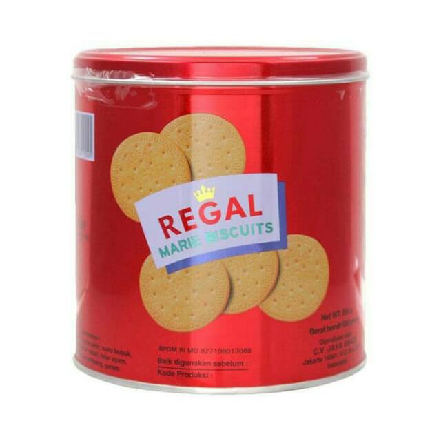 Biskuit Marie Regal Kaleng 550gr