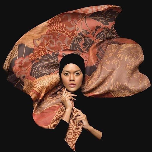 Kami. NEOMA JAPONICA scarf by Kami. Kami Idea hijab jilbab scarf segiempat voal