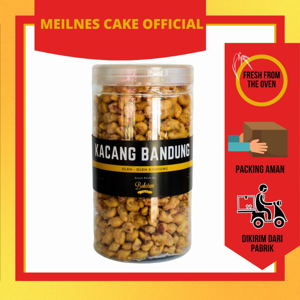 

Meilnes - Kacang bandung - 400gr - Snack - Oleh Oleh Bandung