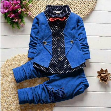 Trend Terbaru Akhir Tahun 2021 Setelan Jas Anak Laki-Laki Desain Terkini Modern Elegan Lembut Adem T