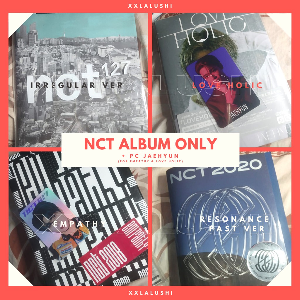 Love Holic Jaehyun Unsealed Fullset Album Only NCT Empathy Irregular Past Ver PC (Baca Desc)
