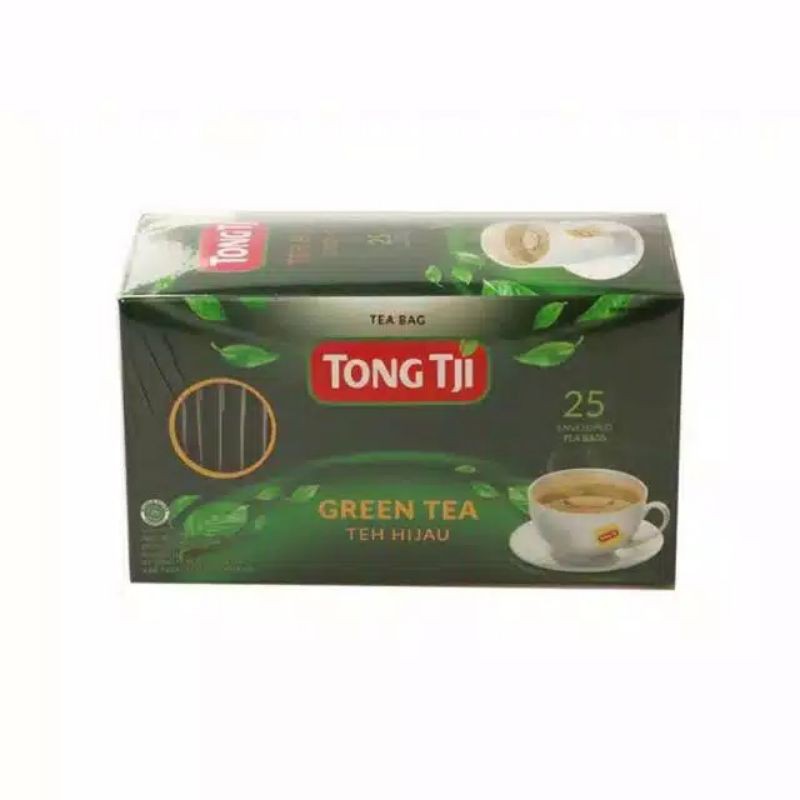 Tong tji green tea bag isi 25