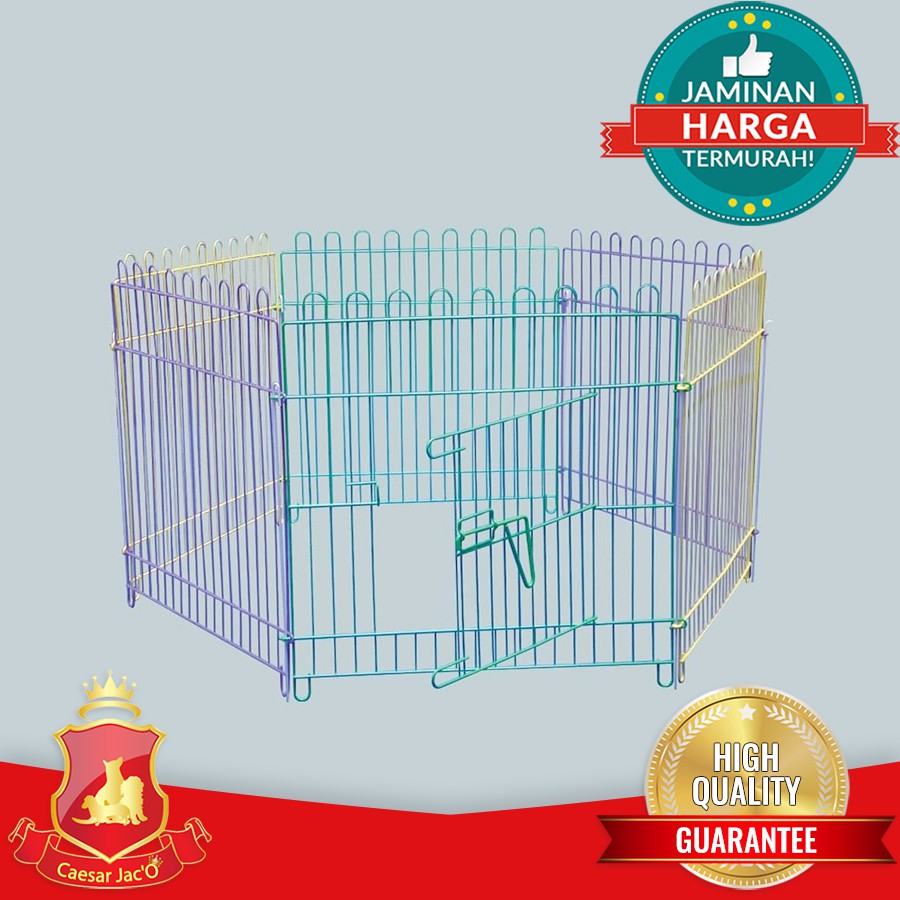 Kandang Pagar Warna Warni Hewan (Anjing , Kucing , Kelinci , Ayam,dll)