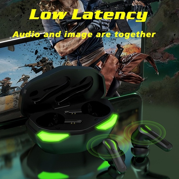 TWS 89 earphone bluetooth GAMING LOW DELAY wireless stereo HIFI BASS music Sport telfon headset mic