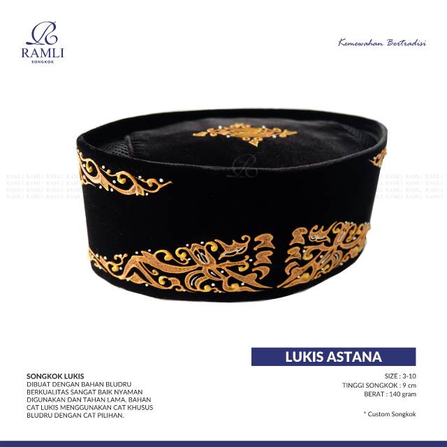 

Songkok Ramli lukis //lukis astana