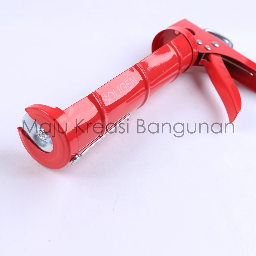 Tembakan Sealant SOLIGEN Pistol Sealant Gun Lem Sealant Botol Hitam Merah