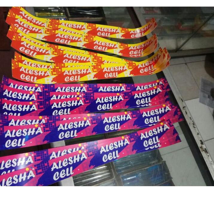 《packingaman》 STIKER ETALASE KONTER PULSA