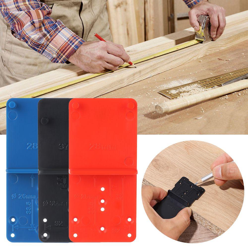 Mata Bor Pelubang Engsel Nanas 3warna Alat Pertukangan Hole Drilling Guide Locator