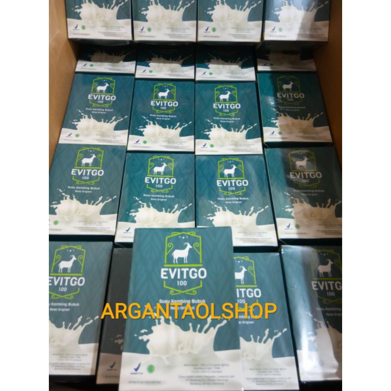 

SUSU KAMBING EVITGO 100 isi 10 SACHET