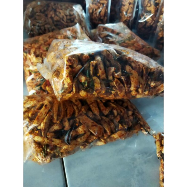 

paket Reseller basreng pedas daun jeruk netto 10kg