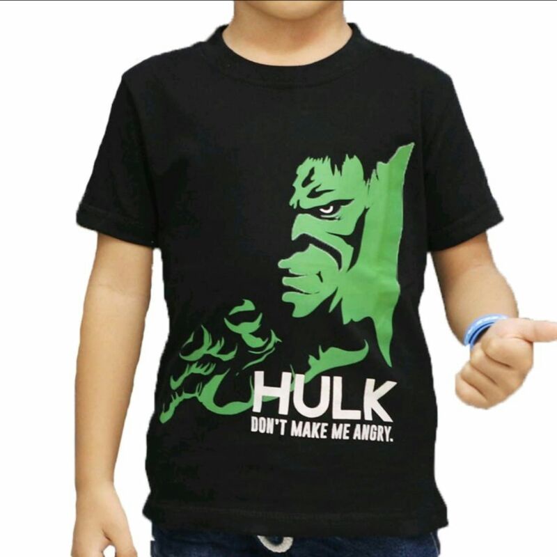 RULLY68SHOP_100%REALPIC KAOS ANAK Katun Bergambar Superhero KAOS DISTRO ANAK MULAI 1-11TH BISA COD