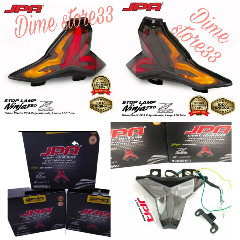 Stop lamp JPA zx25r & Ninja 250 fi new / Lampu stop belakang  Ninja 250 fi new Zx 25r JPA original