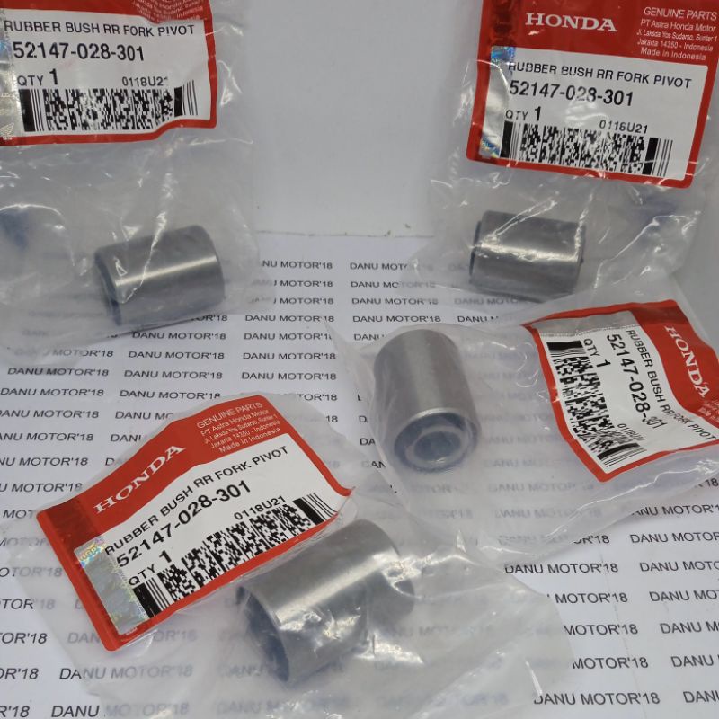 Bosh arm rubber bush rr fork pivot cb gl kharisma supra x 125 asli honda AHM