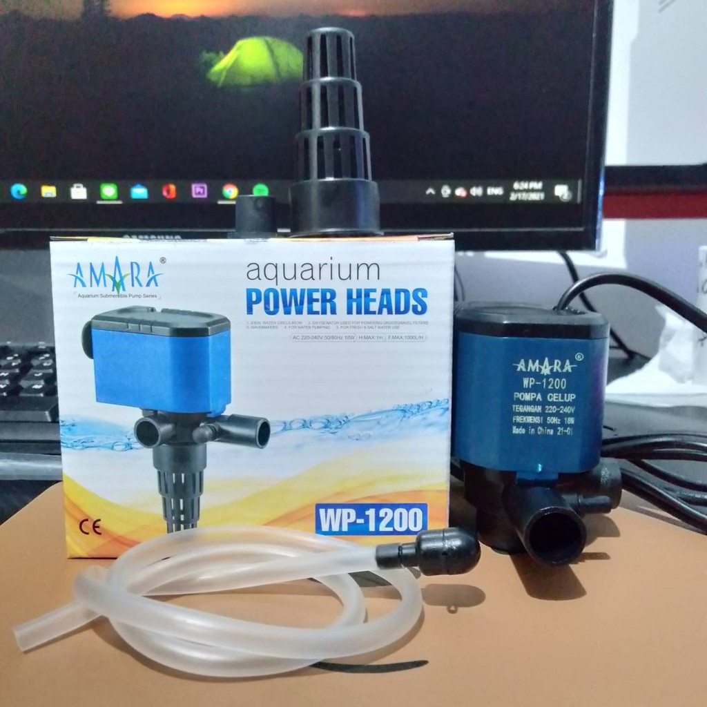 AMARA WP 1200 POWER HEAD / WATER PUMP / POMPA AQUARIUM WP1200