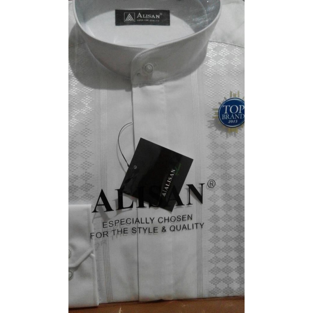 Koko Alisan Putih Lengan Panjang Promo