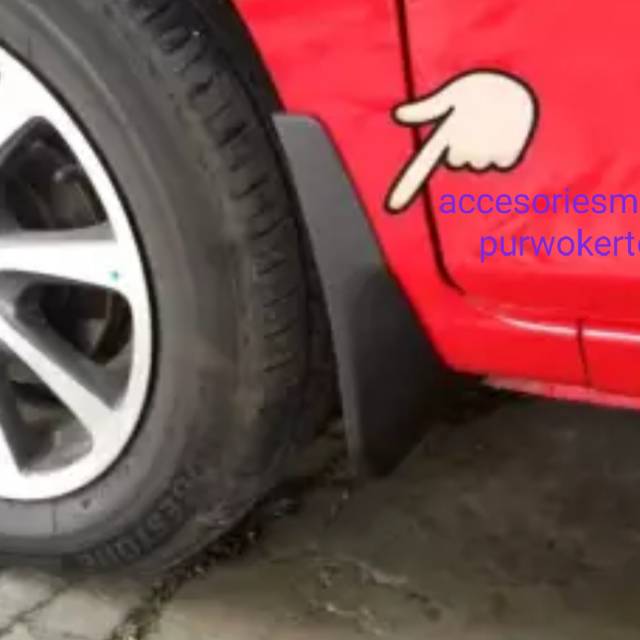 Karpet roda Brio Satya 2018. Mud guard Honda Brio 2018-2019