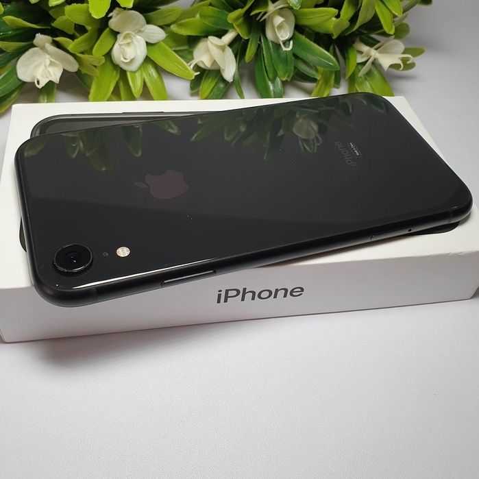 Iphone XR 128GB, Resmi iBox, Fullset Ori Lengkap, Mulus 99%
