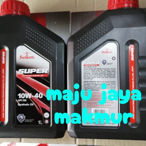 OLI MESIN MOBIL PENUMPANG PCMO SUPER 10W 40 ( SN/GF 5 ) 4L SEIKEN