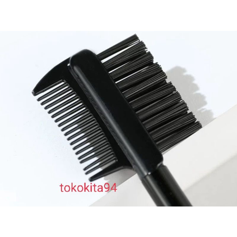 Sisir Dan Sikat Alis 2in1 Blackpink Satuan - Sisir Alis Dan Bulumata 1Pcs - Sikat Alis 14 Cm 2 Warna