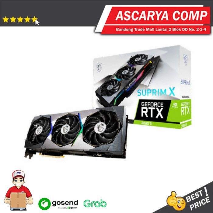 MSI GEFORCE RTX 3080 TI SUPRIM X 12G / RTX 3080 TI 12GB GDDR6X / RTX